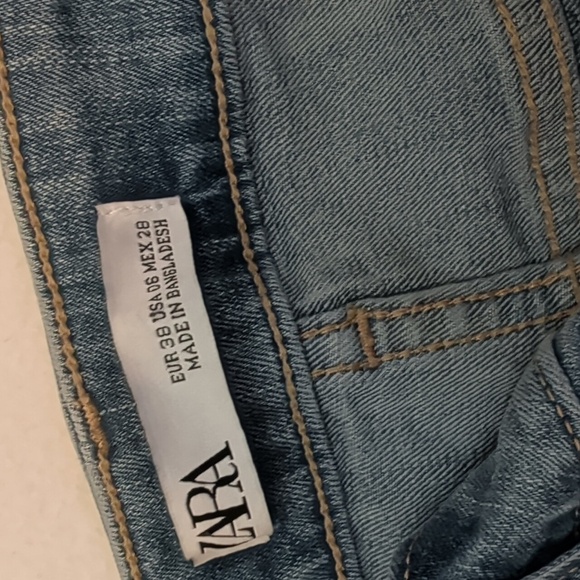 Zara Denim Light Wash Women's Skinny Jeans - Picture 7 of 7